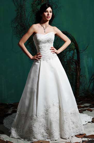Wedding Dress_A-line gown SC187