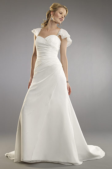 Wedding Dress_Cap sleeves SC196