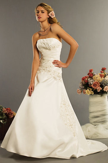 Wedding Dress_A-line gown SC215