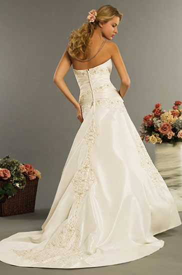 Wedding Dress_A-line gown SC215