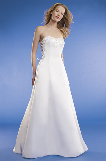 Wedding Dress_Sweetheart neckline SC227