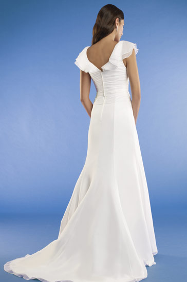 Wedding Dress_Lace cap sleeves SC229