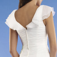 Wedding Dress_Lace cap sleeves SC229