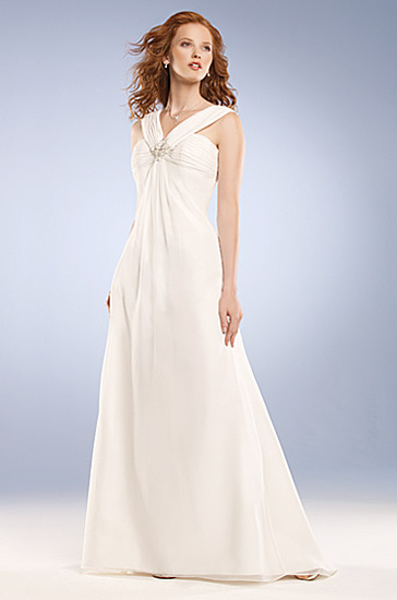 Wedding Dress_Slim A-line gown SC236