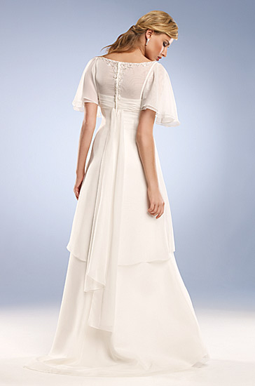 Wedding Dress_V-neckline style SC247