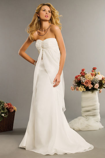 Wedding Dress_Sweetheart neckline SC252