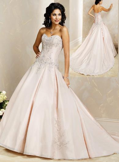 Orifashion Handmadestrapless wedding dress / gown 002