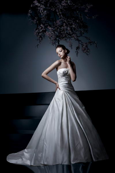 Orifashion Handmadestrapless wedding dress / gown 007 - Click Image to Close