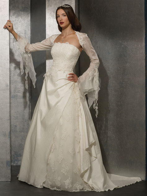 Orifashion Handmadestrapless wedding dress / gown 017