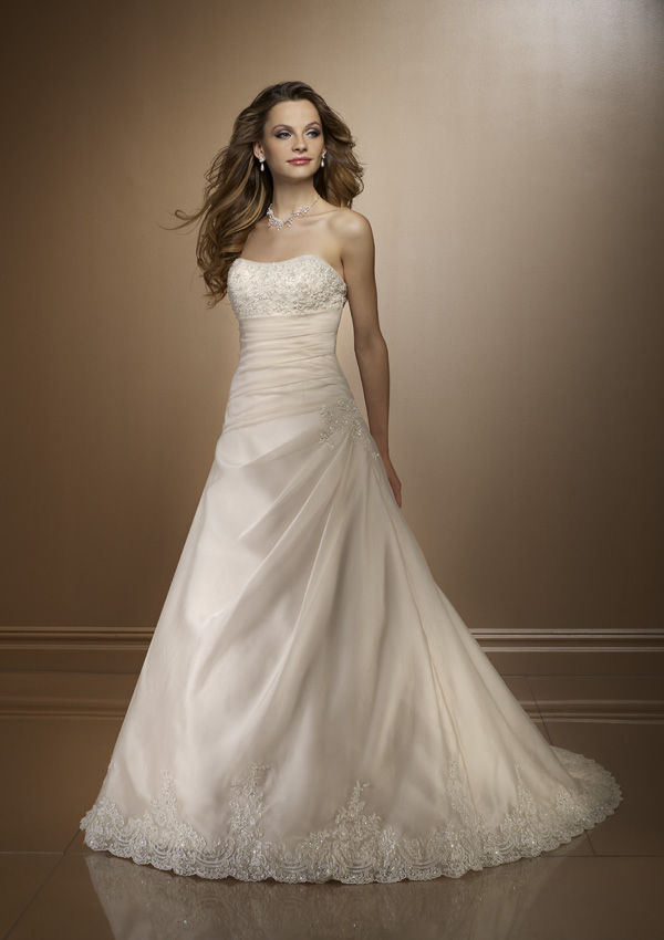 Orifashion Handmadestrapless wedding dress / gown 026