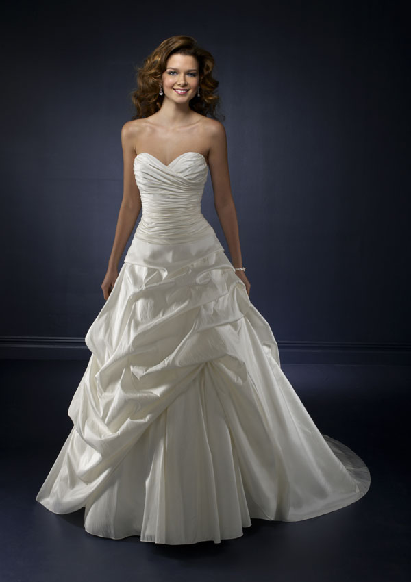 Orifashion Handmadestrapless wedding dress / gown 036