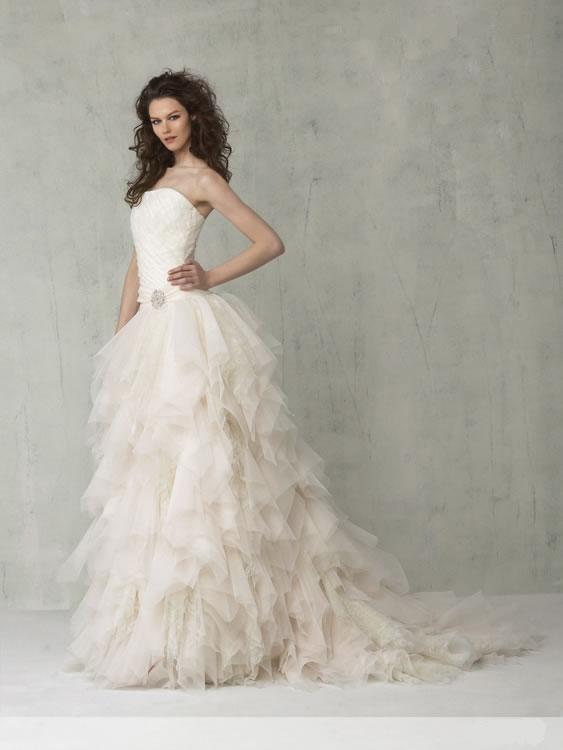 Orifashion Handmadestrapless wedding dress / gown 038