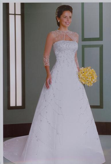 Orifashion Handmadestrapless wedding dress / gown 046
