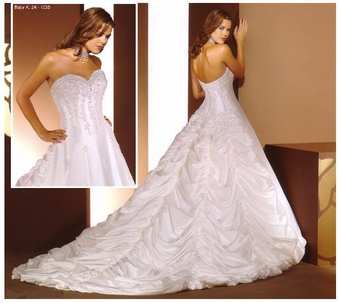 Orifashion Handmadestrapless wedding dress / gown 047