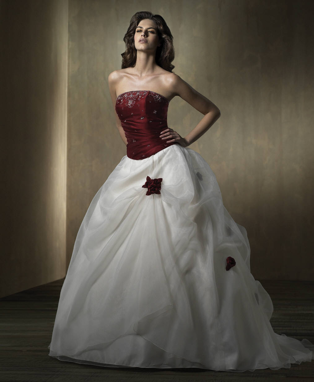Orifashion Handmadestrapless wedding dress / gown 052