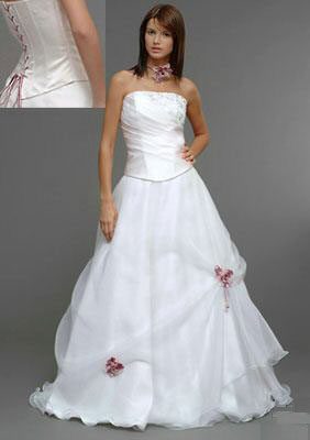 Orifashion Handmadestrapless wedding dress / gown 069