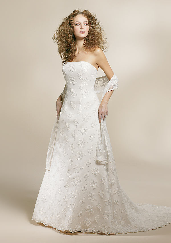 Orifashion Handmadestrapless wedding dress / gown 091