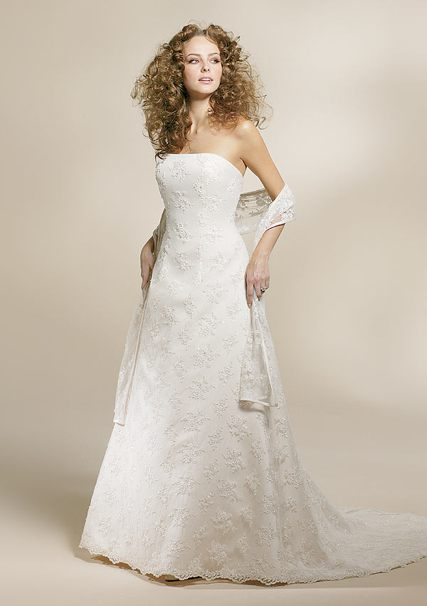 Orifashion Handmadestrapless wedding dress / gown 091  Orifashion Handmadestrapless wedding dress / gown 091