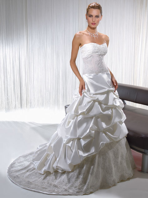 Orifashion Handmadestrapless wedding dress / gown 093