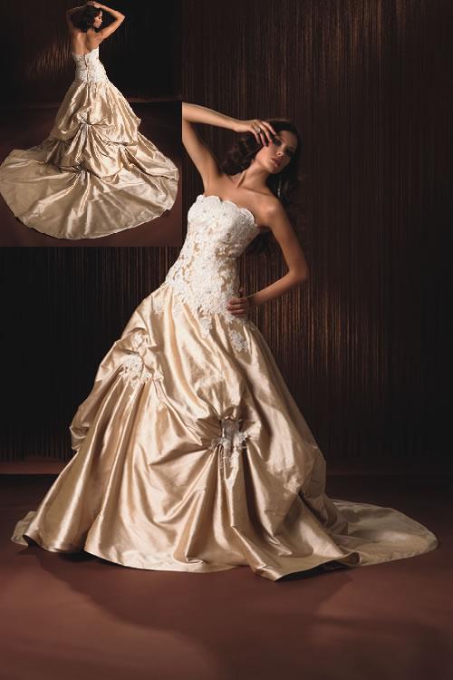 Orifashion Handmadestrapless wedding dress / gown 102