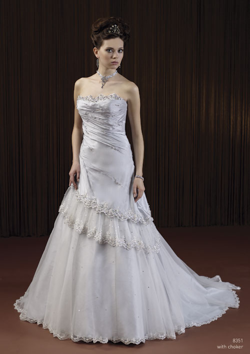 Orifashion Handmadestrapless wedding dress / gown 108