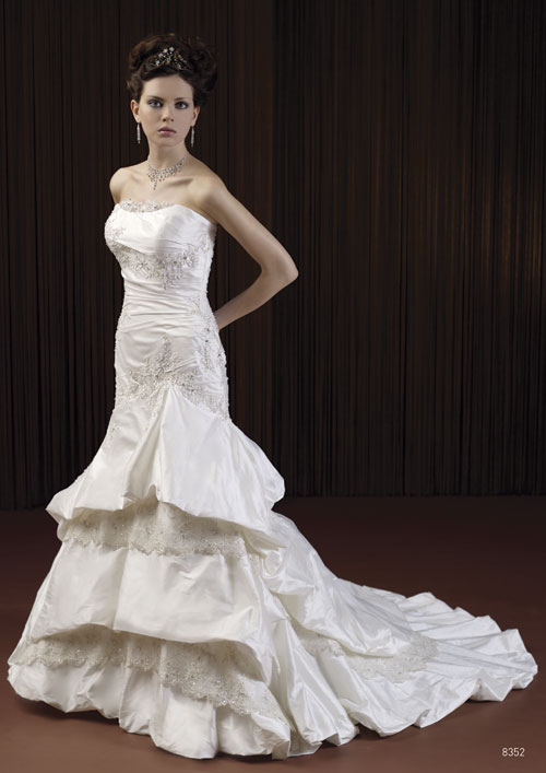 Orifashion Handmadestrapless wedding dress / gown 109