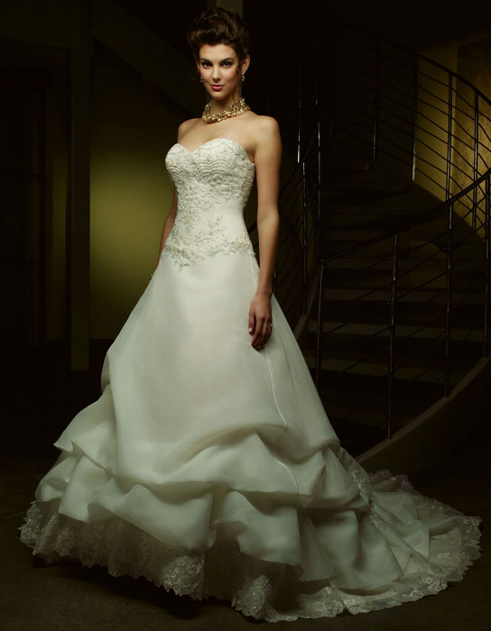 Orifashion Handmadestrapless wedding dress / gown 110