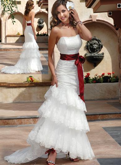 Orifashion Handmadestrapless wedding dress / gown 115