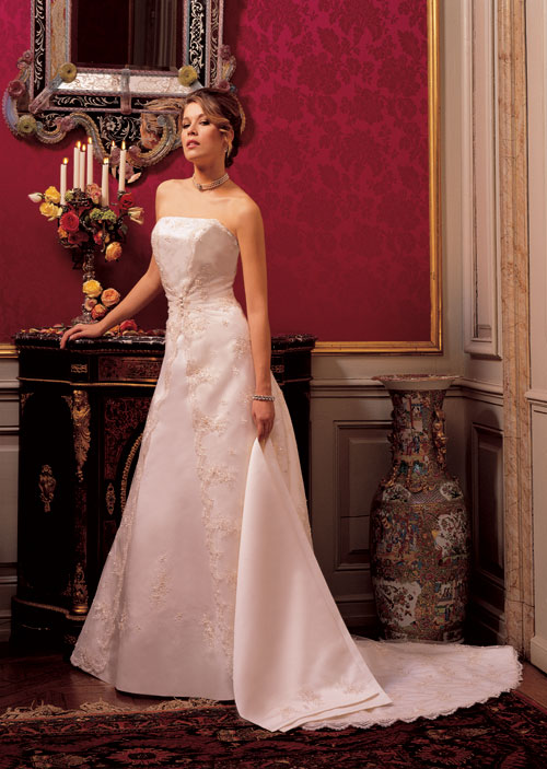 Orifashion Handmadestrapless wedding dress / gown 117