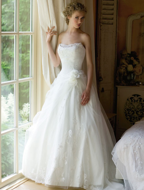 Orifashion Handmadestrapless wedding dress / gown 118
