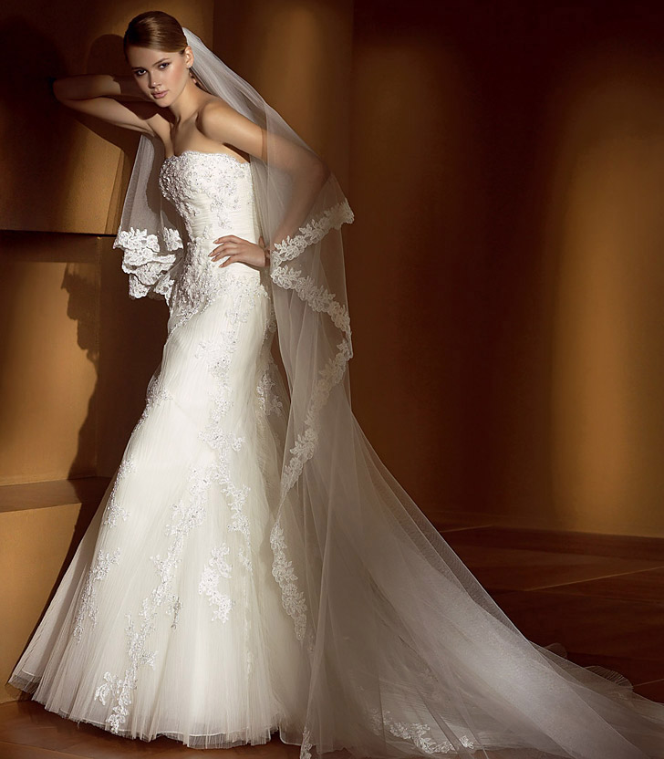 Orifashion Handmadestrapless wedding dress / gown 123