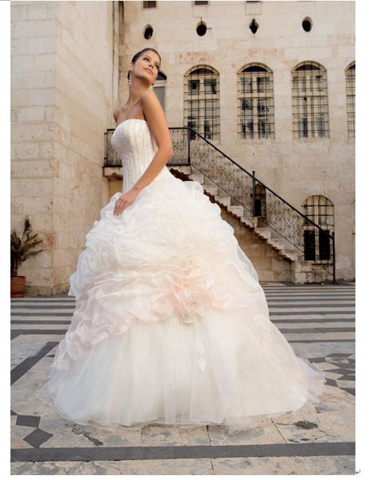 Orifashion Handmadestrapless wedding dress / gown 131