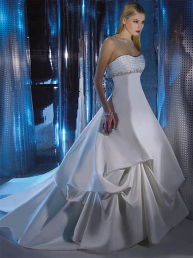 Orifashion Handmadestrapless wedding dress / gown 134
