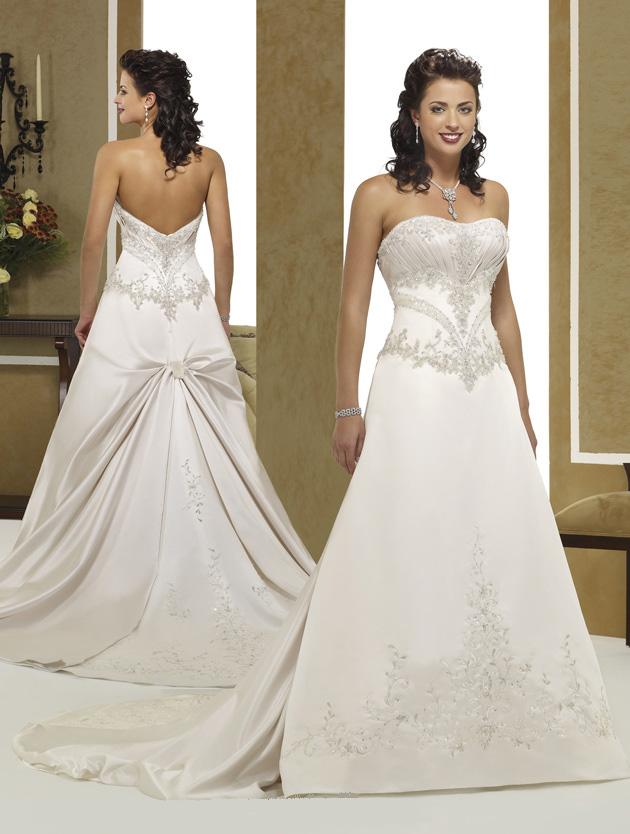 Orifashion Handmadestrapless wedding dress / gown 139