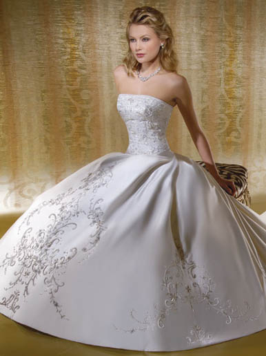 Orifashion Handmadestrapless wedding dress / gown 145