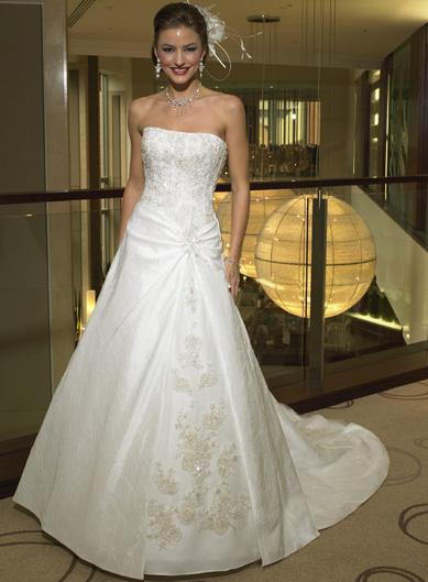 Orifashion Handmadestrapless wedding dress / gown 148
