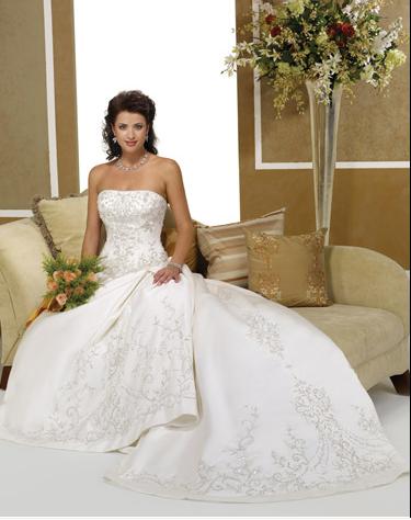 Orifashion Handmadestrapless wedding dress / gown 149