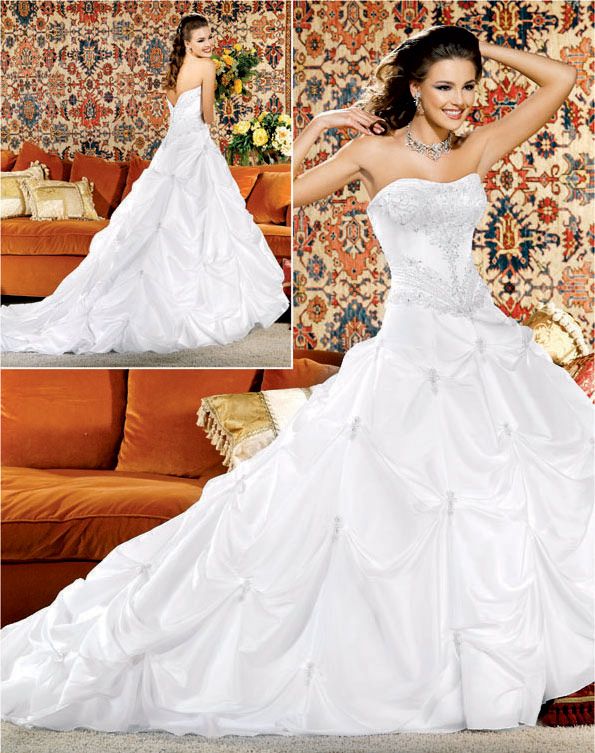 Orifashion Handmadestrapless wedding dress / gown 152