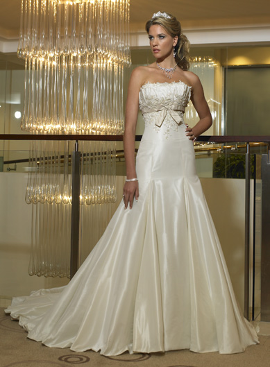 Orifashion Handmadestrapless wedding dress / gown 156