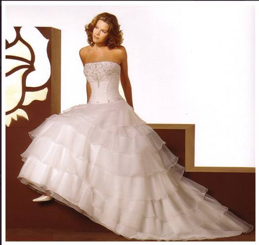 Orifashion Handmadestrapless wedding dress / gown 172