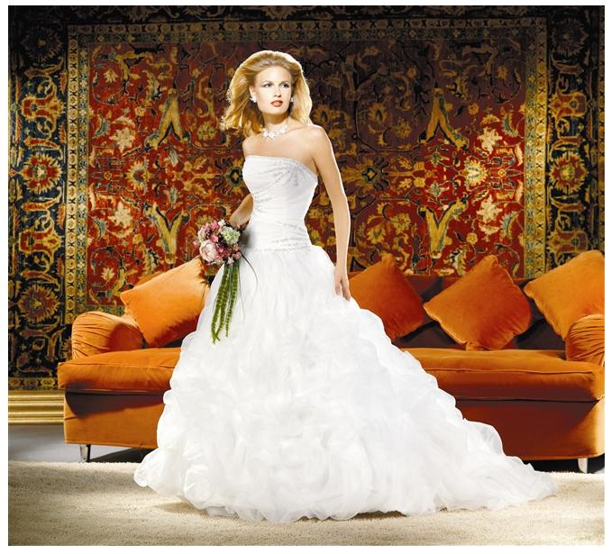 Orifashion Handmadestrapless wedding dress / gown 176