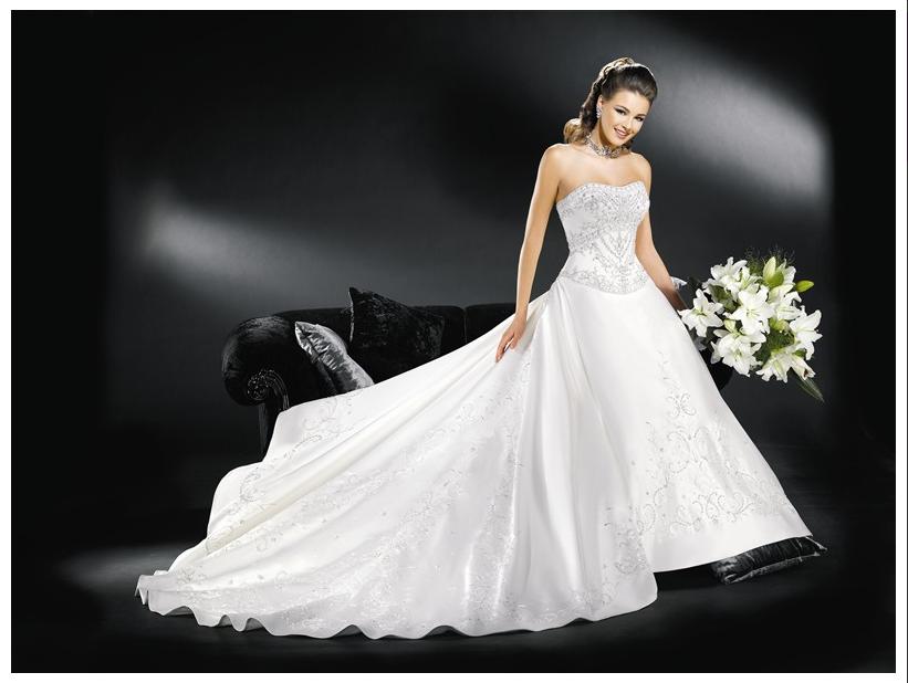 Orifashion Handmadestrapless wedding dress / gown 177