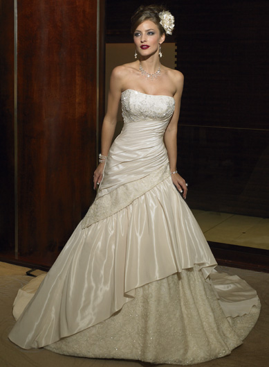 Orifashion Handmadestrapless wedding dress / gown 178