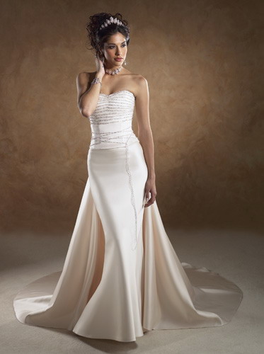 Orifashion Handmadestrapless wedding dress / gown 183