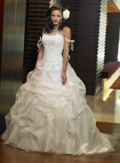 Orifashion Handmadestrapless wedding dress / gown 187