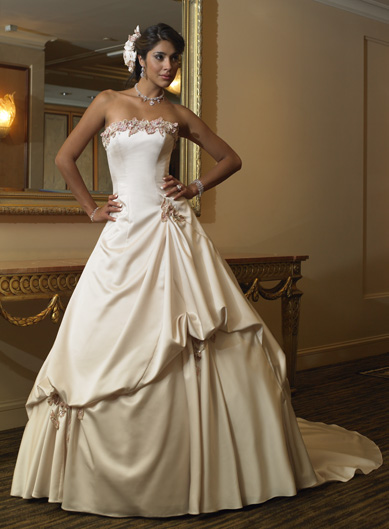 Orifashion Handmadestrapless wedding dress / gown 188