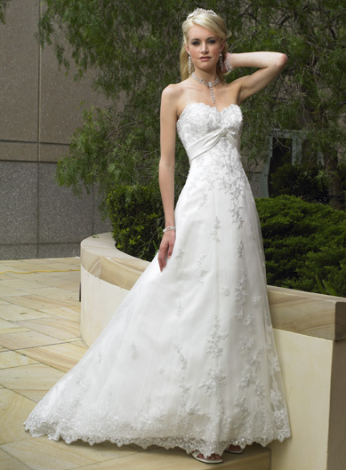 Orifashion Handmadestrapless wedding dress / gown 191