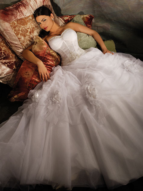 Orifashion Handmadestrapless wedding dress / gown 210