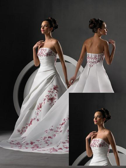 Orifashion Handmadestrapless wedding dress / gown 217