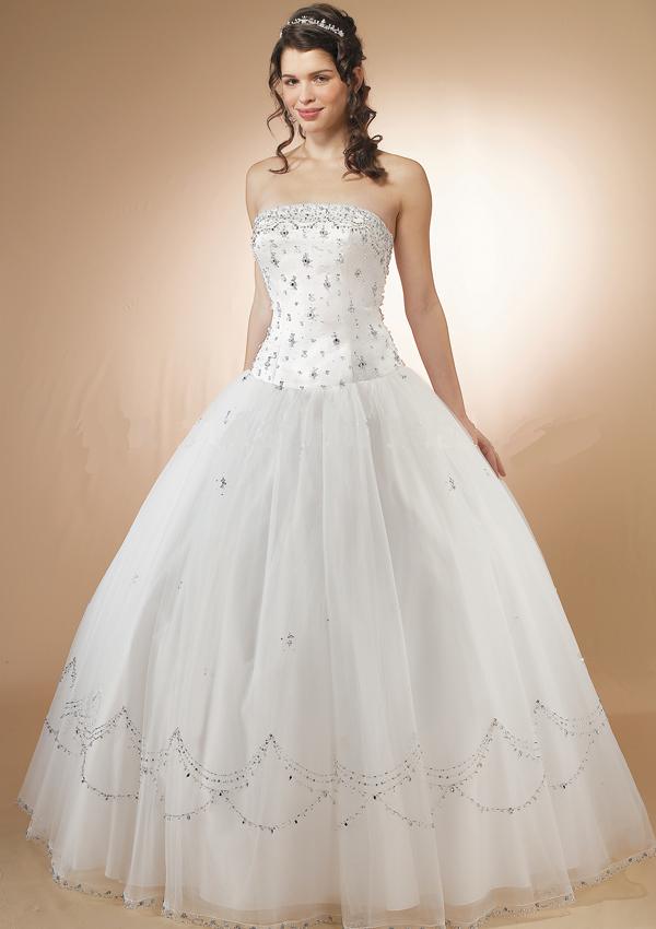 Orifashion Handmadestrapless wedding dress / gown 222